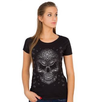 Obrázek 1 produktu Dámské tričko Abstract Lebka s Bandanou
