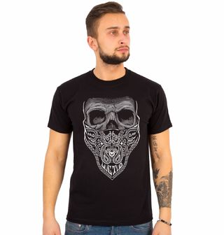 Obrázek 1 produktu Pánské tričko Lebka s Bandanou