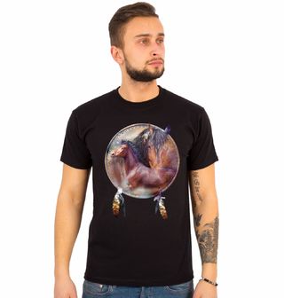 Obrázek 1 produktu Pánské tričko Duchovní Kůň Lapač Snů
