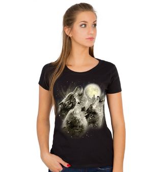 Obrázek 1 produktu Dámské tričko Vytí smečky Vlků