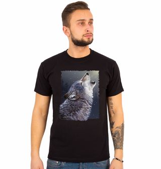 Obrázek 1 produktu Pánské tričko Vyjící Vlk