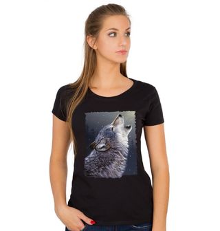 Obrázek 1 produktu Dámské tričko Vyjící Vlk