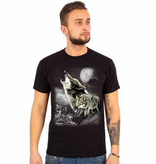 Obrázek 1 produktu Pánské tričko Vlk Divočiny