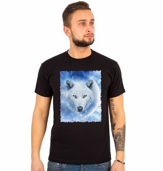Obrázek 1 produktu Pánské tričko Mesíční Vlk Polární  (Velikost: L)