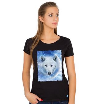 Obrázek 1 produktu Dámské tričko Mesíční Vlk Polární 