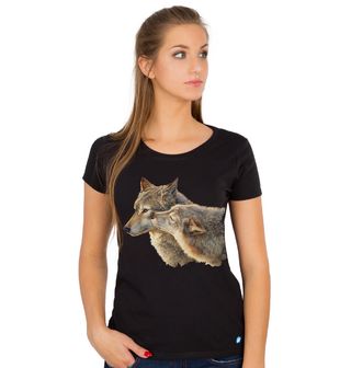 Obrázek 1 produktu Dámské tričko Polibek Vlků 