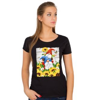 Obrázek 1 produktu Dámské tričko Gnomes v poli slunečnic 