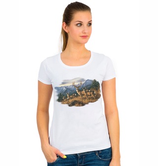Obrázek 1 produktu Dámské tričko Na Hranici Obzoru s Jeleny