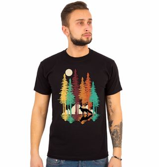 Obrázek 1 produktu Pánské tričko Liška v lese