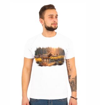 Obrázek 1 produktu Pánské tričko Los v ranní krajině 