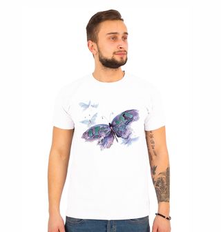 Obrázek 1 produktu Pánské tričko Akvarel Motýl