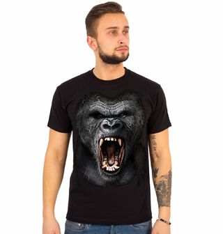 Obrázek 1 produktu Pánské tričko Nespoutaný Řev Gorily
