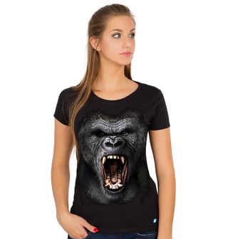 Obrázek 1 produktu Dámské tričko Nespoutaný Řev Gorily