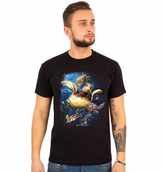 Obrázek 1 produktu Pánské tričko Mořské želvy 