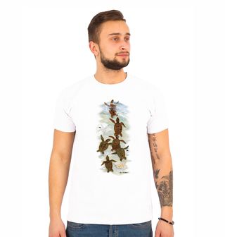 Obrázek 1 produktu Pánské tričko Hejno mořských želv 