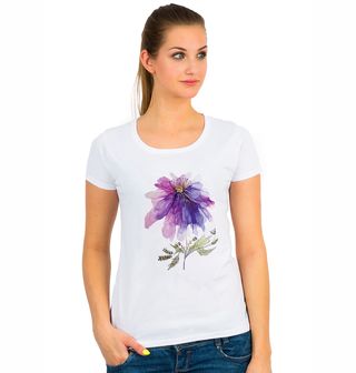 Obrázek 1 produktu Dámské tričko Fialové květiny
