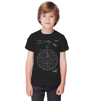 Obrázek 1 produktu Dětské tričko Vesmírná navigace Patent P. V. H. Weemse