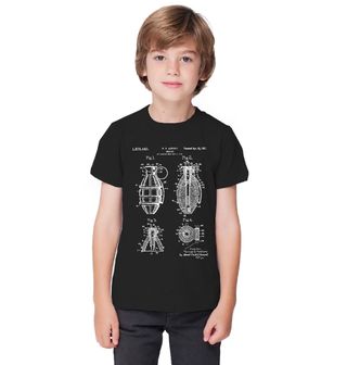 Obrázek 1 produktu Dětské tričko Granát Patent M. O. Anthonyho