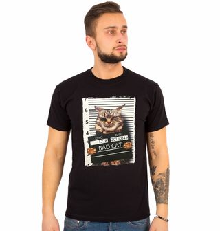 Obrázek 1 produktu Pánské tričko Bad cat (Velikost: L)