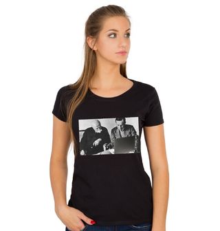 Obrázek 1 produktu Dámské tričko Pátečníci Karel Čapek a prezident T.G. Masaryk