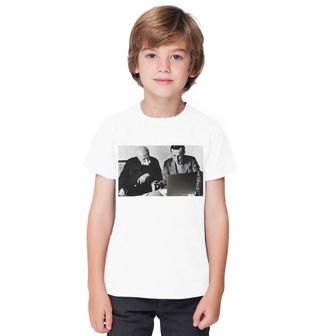 Obrázek 1 produktu Dětské tričko Pátečníci Karel Čapek a prezident T.G. Masaryk
