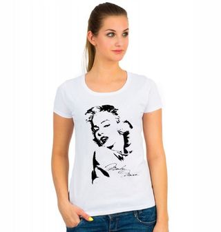 Obrázek 1 produktu Dámské tričko Marilyn Monroe (Velikost: XXL)