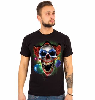 Obrázek 1 produktu Pánské tričko Killer Clown Skull Zabijácký Klaun 
