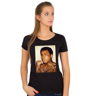 Obrázek 1 produktu Dámské tričko Potetovaný Muhammad Ali