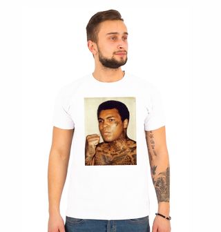 Obrázek 1 produktu Pánské tričko Potetovaný Muhammad Ali