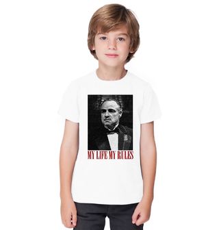 Obrázek 1 produktu Dětské tričko Marlon Brando - Můj život, moje pravidla