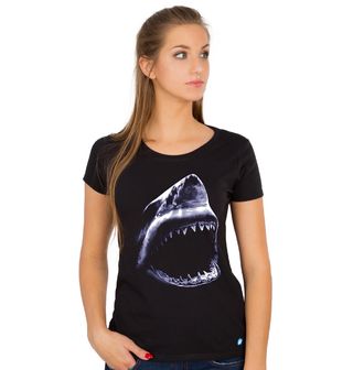 Obrázek 1 produktu Dámské tričko Útok žraloka bílého