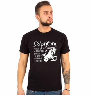 Obrázek 1 produktu Pánské tričko Horoskop Kozoroh Capricorn