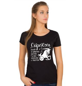 Obrázek 1 produktu Dámské tričko Horoskop Kozoroh Capricorn