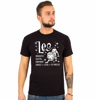 Obrázek 1 produktu Pánské tričko Horoskop Lev Leo