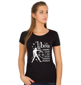 Obrázek 1 produktu Dámské tričko Horoskop Váhy Libra 