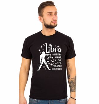 Obrázek 1 produktu Pánské tričko Horoskop Váhy Libra 