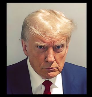 Obrázek 2 produktu Pánské tričko Prezident Donald Trump ve vazbě Mugshot