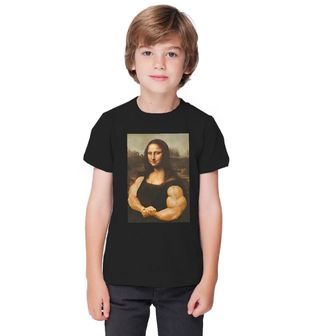 Obrázek 1 produktu Dětské tričko Namakaná Mona Lisa