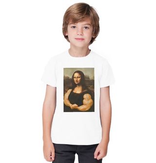 Obrázek 1 produktu Dětské tričko Namakaná Mona Lisa