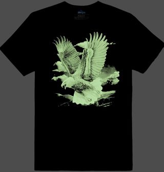 Obrázek 2 produktu Pánské tričko Útok Orla (SVÍTÍ VE TMĚ) 