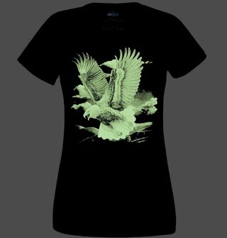 Obrázek 2 produktu Dámské tričko Útok Orla (SVÍTÍ VE TMĚ) 
