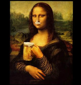 Obrázek 2 produktu Pánská mikina Mona Lisa a točené pivo