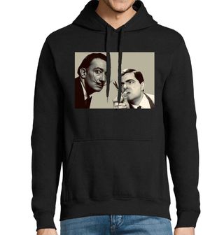 Obrázek 1 produktu Pánská mikina Salvador Dalí a kadeřník Mr. Bean