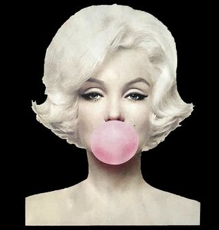 Obrázek 2 produktu Pánská mikina Marilyn Monroe se žvýkačkou