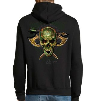 Obrázek 1 produktu Pánská mikina Celtic Skull Keltská Lebka