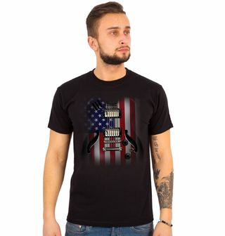 Obrázek 1 produktu Pánské tričko Americká Kytara