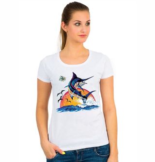 Obrázek 1 produktu Dámské tričko Oceánský Marlín
