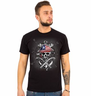 Obrázek 1 produktu Pánské tričko Pirátský kompas