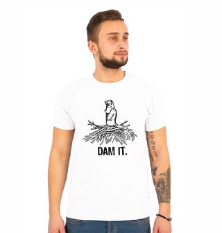 Obrázek 1 produktu Pánské tričko Sakra Bobře Damn It