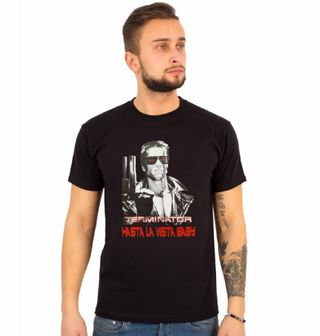 Obrázek 1 produktu Pánské tričko Terminator Hasta la vista, baby